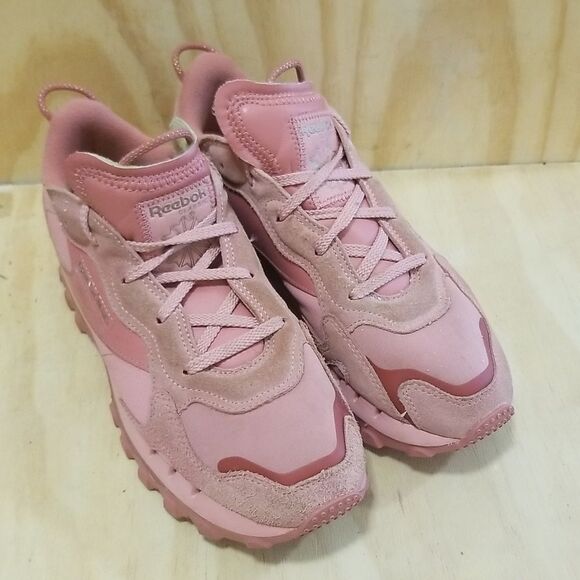 Reebok Classic Leather Cardi Sandy Rose Wmn's size 10 - Picture 8 of 10